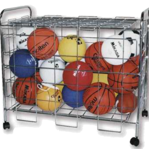 Carro portapelotas cerrado